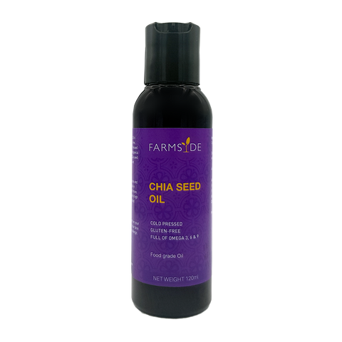 Image of Chia Seed Oil, Cold Pressed, 120ml