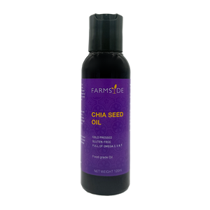 Chia Seed Oil, Cold Pressed, 120ml