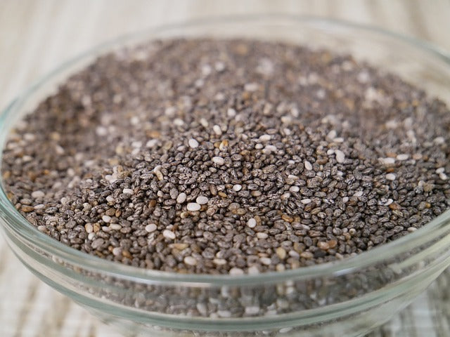 Uses of chia seed oil.